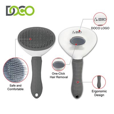 DOCO® One-Click Hair Removal Pet Brush