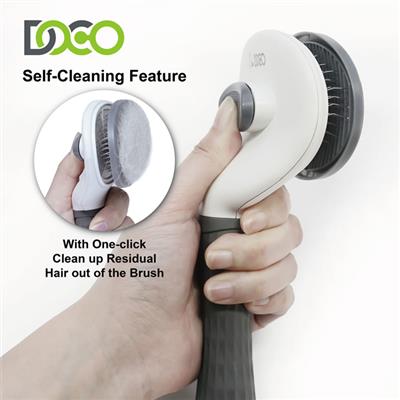 DOCO® One-Click Hair Removal Pet Brush