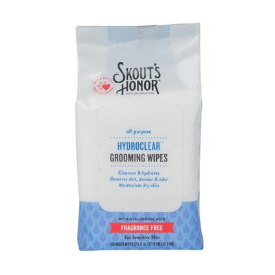 NEW HydroClear™ Grooming Wipes Fragrance Free