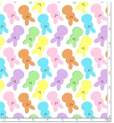 Easter Bandana, Easter Peeps, Bunny, Marshmallow, Spring Bandana