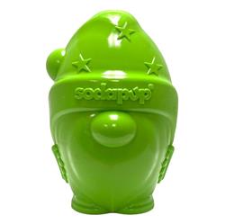 Gnome Rubber Dog Chew Toy for Heavy Chewers | Floating Treat Dispenser | USA Made