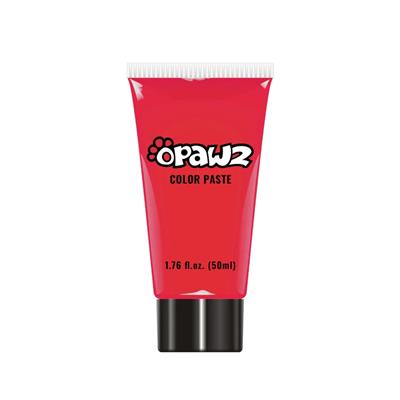 Temporary Color Paste Red 50ml by Opawz