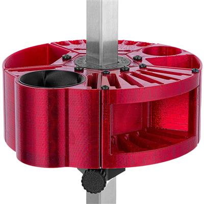 Houndabout Round Tool Jolly Red by Vanity Fur