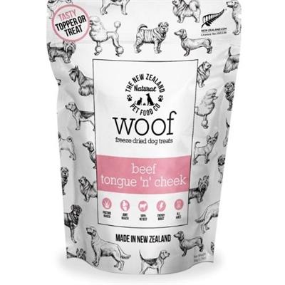 Woof Beef Tongue 'n' Cheek Treat 1.76oz