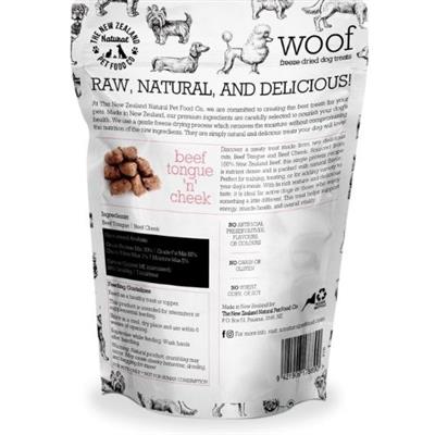 Woof Beef Tongue 'n' Cheek Treat 1.76oz