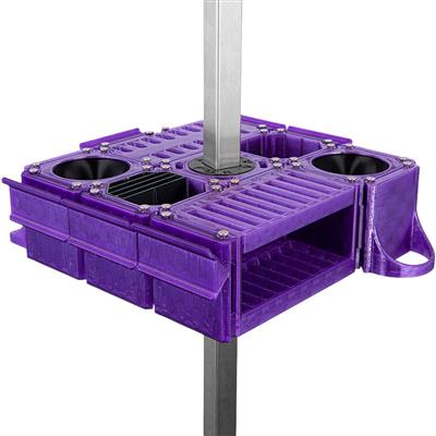 Custom Cube Tool Caddy Jolly Purple by Vanity Fur