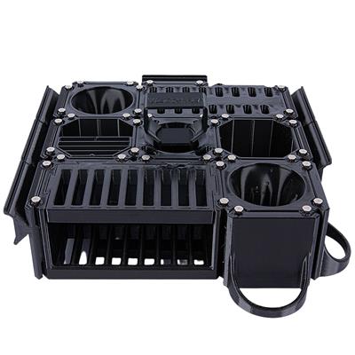 Custom Cube Tool Caddy Black by Vanity Fur