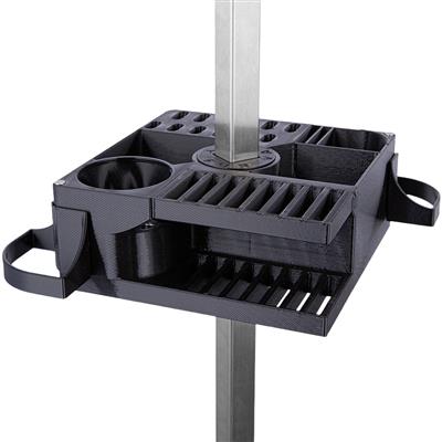 Mini Cube Tool Caddy Black by Vanity Fur