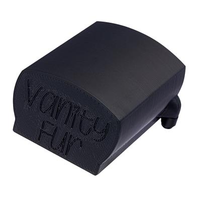 Medium Brush Cover Black by Vanity Fur
