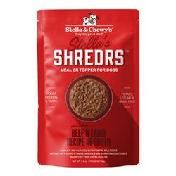 Stella & Chewys Dog Stella's Shredrs Beef & Lamb Recipe In Broth 2.8oz. (Case of 24)