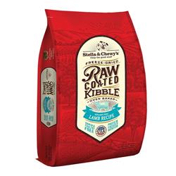 Stella & Chewys Dog Kibble - Raw Coated Grass Fed Lamb Recipe 22Lbs