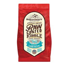 Stella & Chewys Dog Kibble - Raw Coated Grass Fed Lamb Recipe 3.5Lbs
