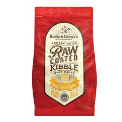 Stella & Chewys Dog Kibble - Raw Coated Chicken 3.5Lbs