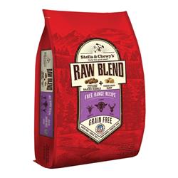 Stella & Chewys Dog Kibble - Raw Blend Free Range Recipe 22Lbs