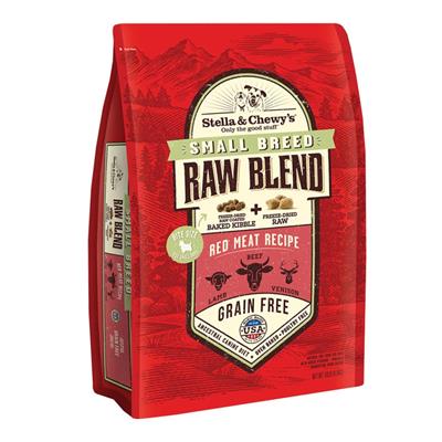 Stella & Chewys Dog Kibble - Raw Blend Red Meat Small Breed Recipe 10Lbs