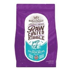 Stella & Chewys Cat Kibble - Raw Coated Wild -Caught Salmon Recipe 2.5Lbs