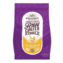 Stella & Chewys Cat Kibble - Raw Coated Cage -Free Chicken Recipe 5Lbs