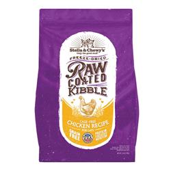 Stella & Chewys Cat Kibble - Raw Coated Cage -Free Chicken Recipe 2.5Lbs