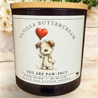 You Are Paw-fect Double Wick Vanilla Buttercream Candle