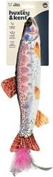 H&K C Kicker Rainbow Trout Organic Catnip Plush Crinkle