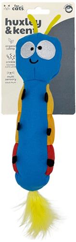 H&K C Kicker Caterpillar Organic Catnip Plush Crinkle