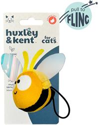 H&K C Flinger Bumble Bee Organic Catnip Plush Crinkle