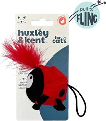 H&K C Flinger Ladybug Organic Catnip Plush Crinkle