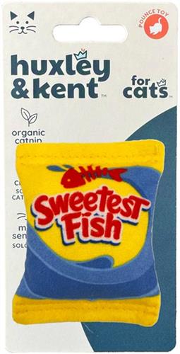 H&K C Sweetest Fish Organic Catnip Plush Crinkle