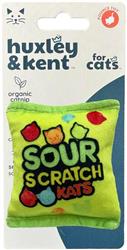 H&K C Sour Scratch Kats Organic Catnip Plush Crinkle
