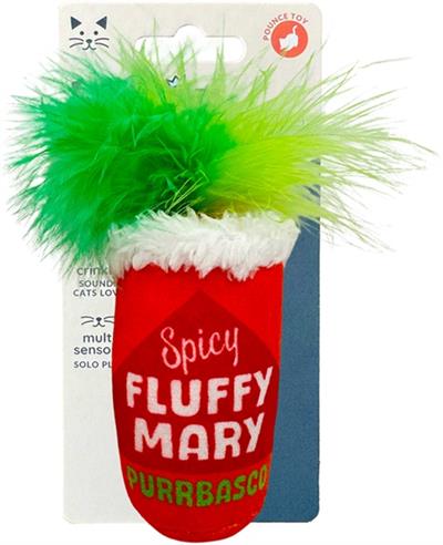 H&K C Fluffy Mary Organic Catnip Plush Crinkle