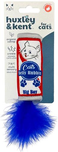 H&K C Cats Belly Rubbin Organic Catnip Plush Crinkle