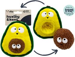 H&K Pop 'N Fetch D Avocado Small Plush Squeak Crinkle