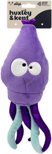 H&K Slappies D Squiggly Squid Large Plush Squeak Crinkle