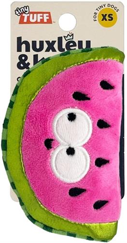 H&K Tiny Tuff D Walter Melon Plush Squeak Crinkle
