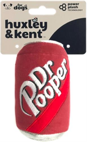 H&K Power Plush Dog Dr Pooper Small Squeak Crinkle