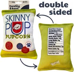 H&K Power Plush Dog Skinny Pup Large Squeak Crinkle