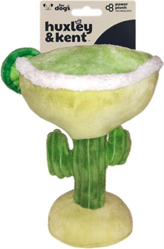 H&K Power Plush Dog Margarita Loco Large Squeak Crinkle