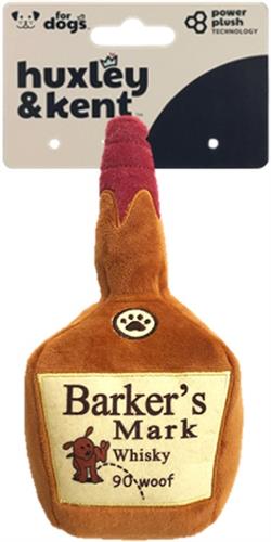 H&K Power Plush Dog Barker's Mark Small Squeak Crinkle