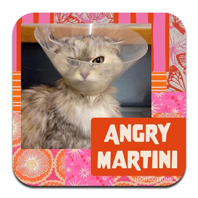 Angry Martini - Coaster