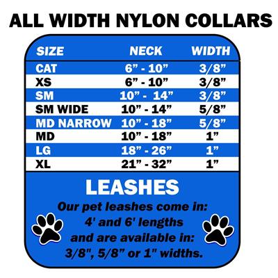 Pet Dog & Cat Nylon Collar or Leash, "Purple Deer"