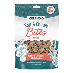 Icelandic Dog Salmon & Cranberry Soft & Chewy Bites 2.82oz.