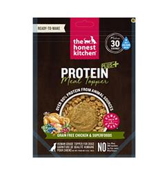 The Honest Kitchen Dog Protein Plus+ Grain Free Chicken With Superfoods Dehydrated Topper 12oz. Pouch