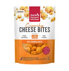 The Honest Kitchen Dog Crunchy Cheese Bites Made With Moon Cheese 100% Cheddar Cheese 2oz. Pouch
