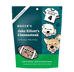 Bocce's Bakery Dog NFLPA Jake Elliot's Cheesesteak Soft & Chewy Treats 6oz.