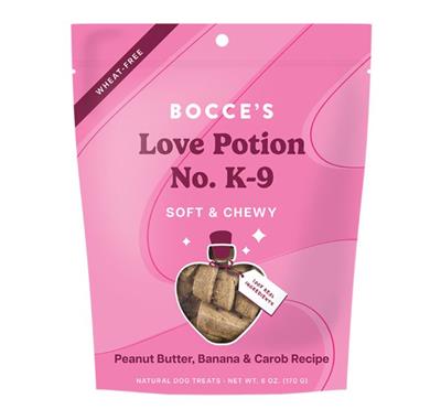 Bocce's Bakery Dog Soft & Chewy Love Potion No. K-9  6oz.