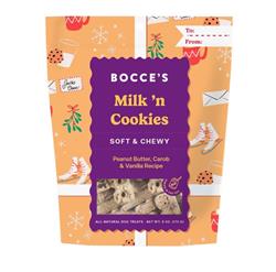 Bocce's Bakery Dog Soft & Chewy Milk N Cookies 6oz.