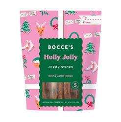 Bocce's Bakery Dog Holly Jolly Jerky Sticks 4oz.