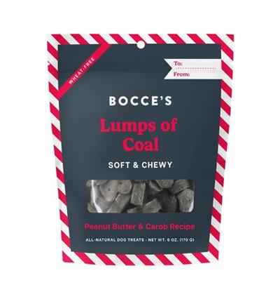 Bocce's Bakery Dog Lump of Coal 6oz.