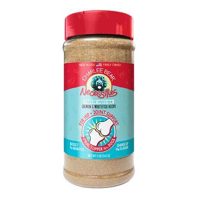 Charlee Bear Dog Necessities Salmon & Whitefish Recipe - Hip & Joint Topper 5oz.