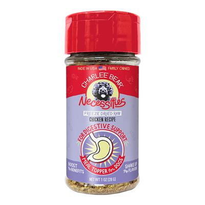 Charlee Bear Dog Necessities Chicken Recipe - Digestive Health Support Topper 1oz.